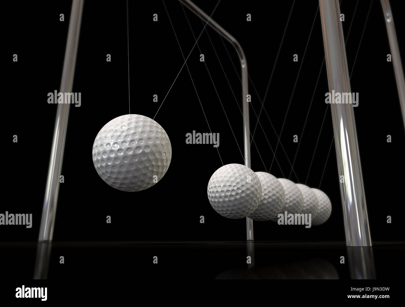 metal, pendulum, swinging, swing, balls, golf, transfer of energy