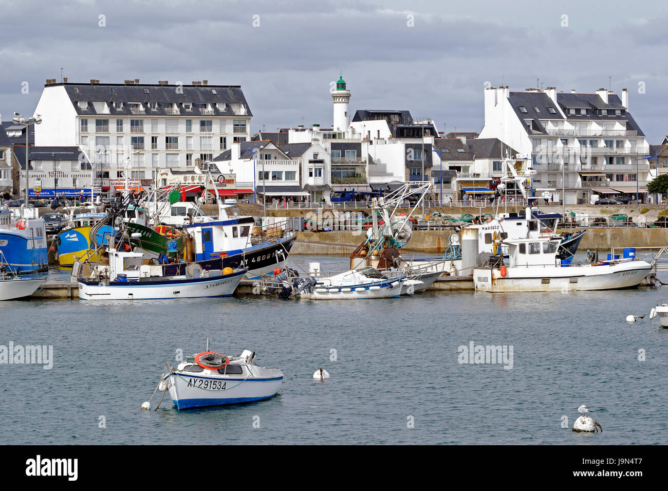 Port Maria, Quiberon town, Quiberon peninsula (Morbihan, Brittany, France  Stock Photo - Alamy