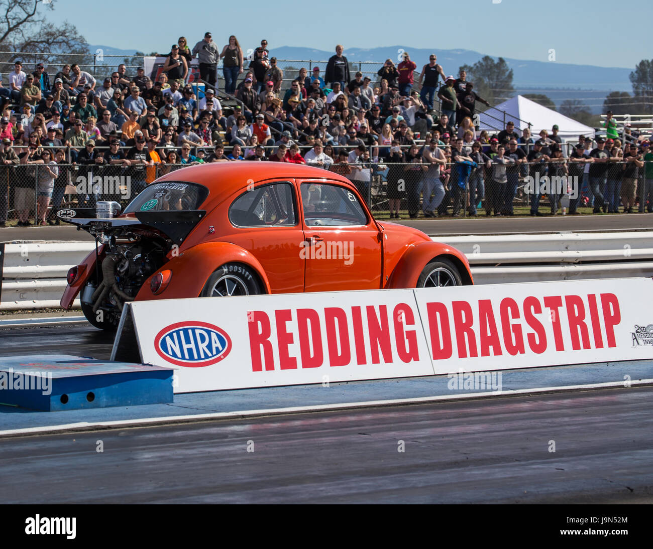 Dragster at the Redding Drag Strip in Northern California Stock Photo Alamy
