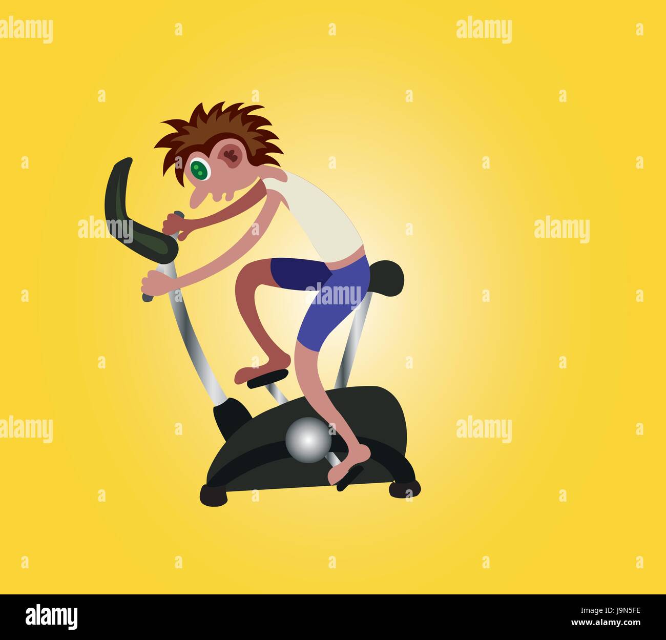 Lifting a leg Stock Vector Images Alamy