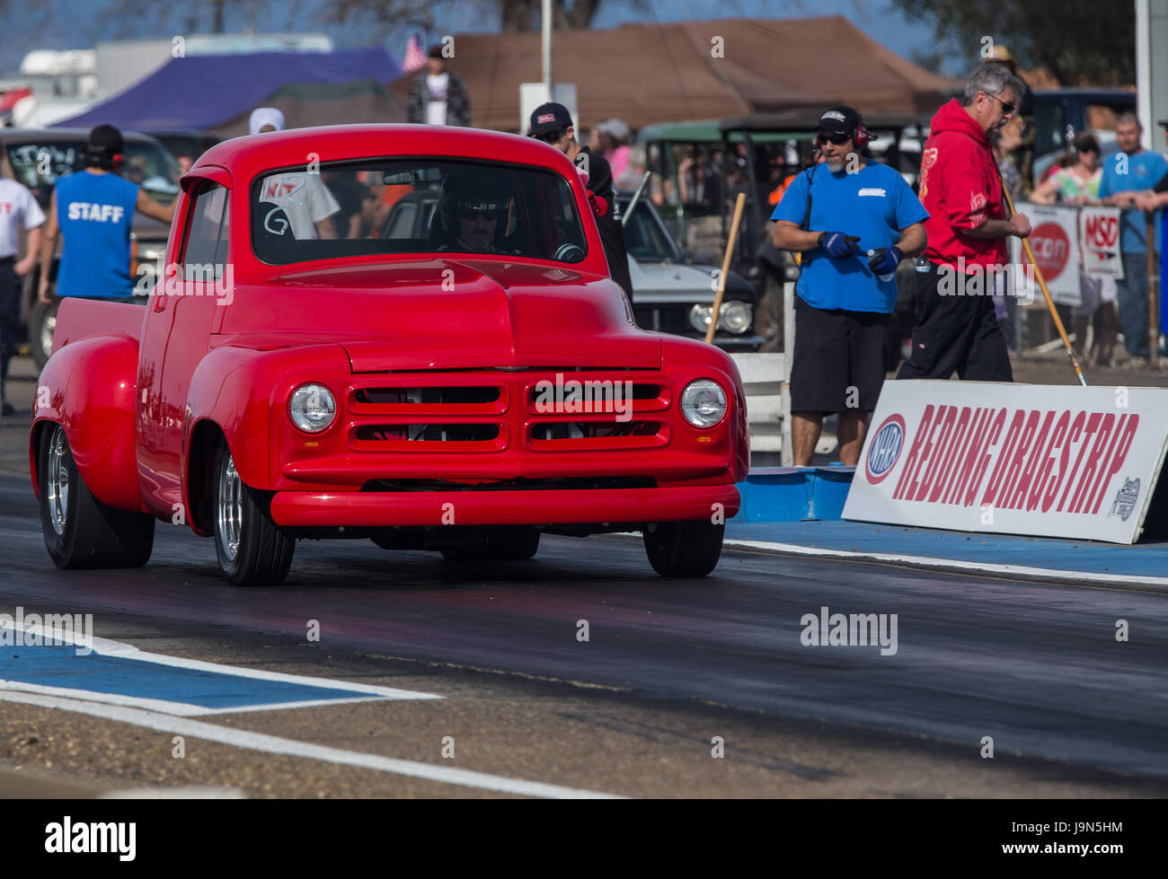Dragster at the Redding Drag Strip in Northern California Stock Photo Alamy