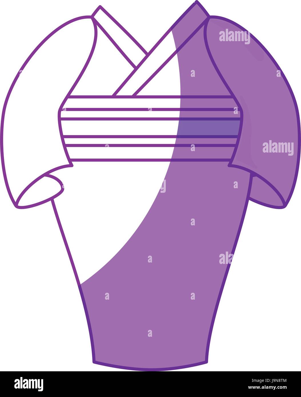 japanese kimono dress icon Stock Vector Image & Art - Alamy