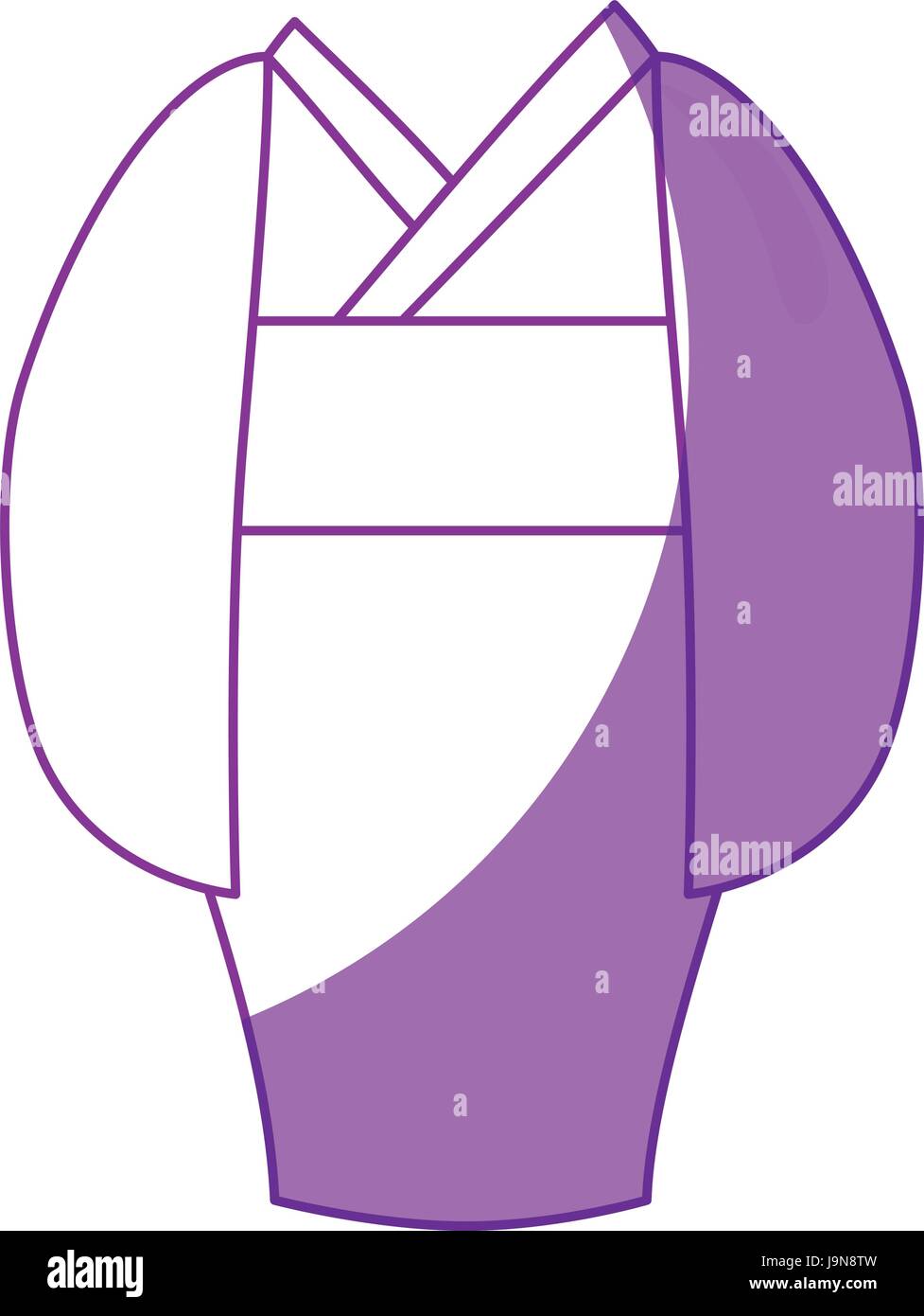 japanese kimono dress icon Stock Vector Image & Art - Alamy