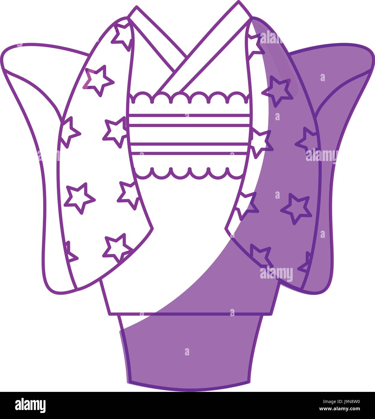 japanese kimono dress icon Stock Vector Image & Art - Alamy