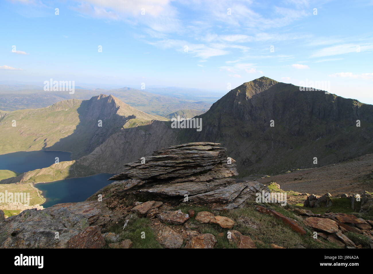 Snowdon horseshoe stretching of into the distance...beautiful landscape