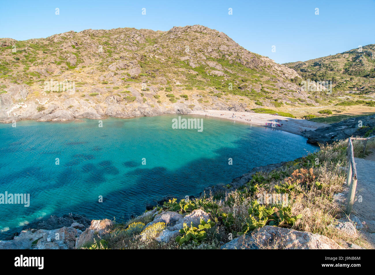 View of Cala Tamariua, Beach in Port de la Selva, Costa Brava, Catalonia  Stock Photo - Alamy