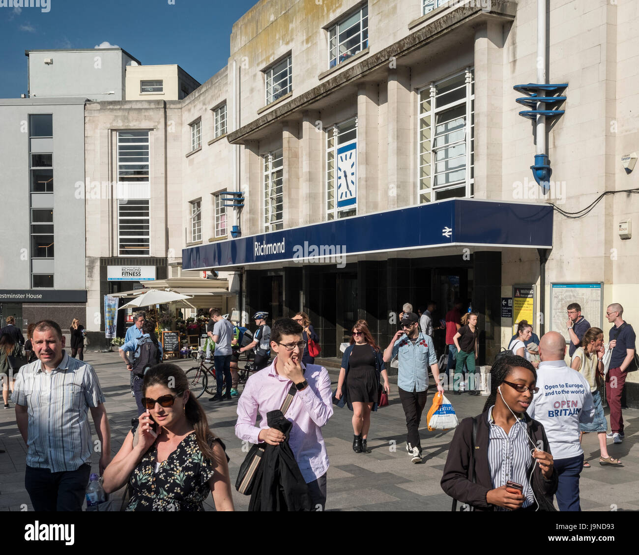 Richmond station Stock Photo Alamy