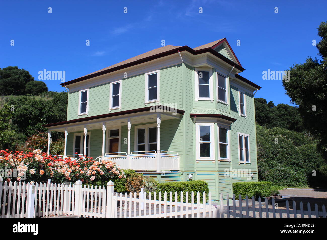 Fari House built 1891, Pinole, California Stock Photo Alamy