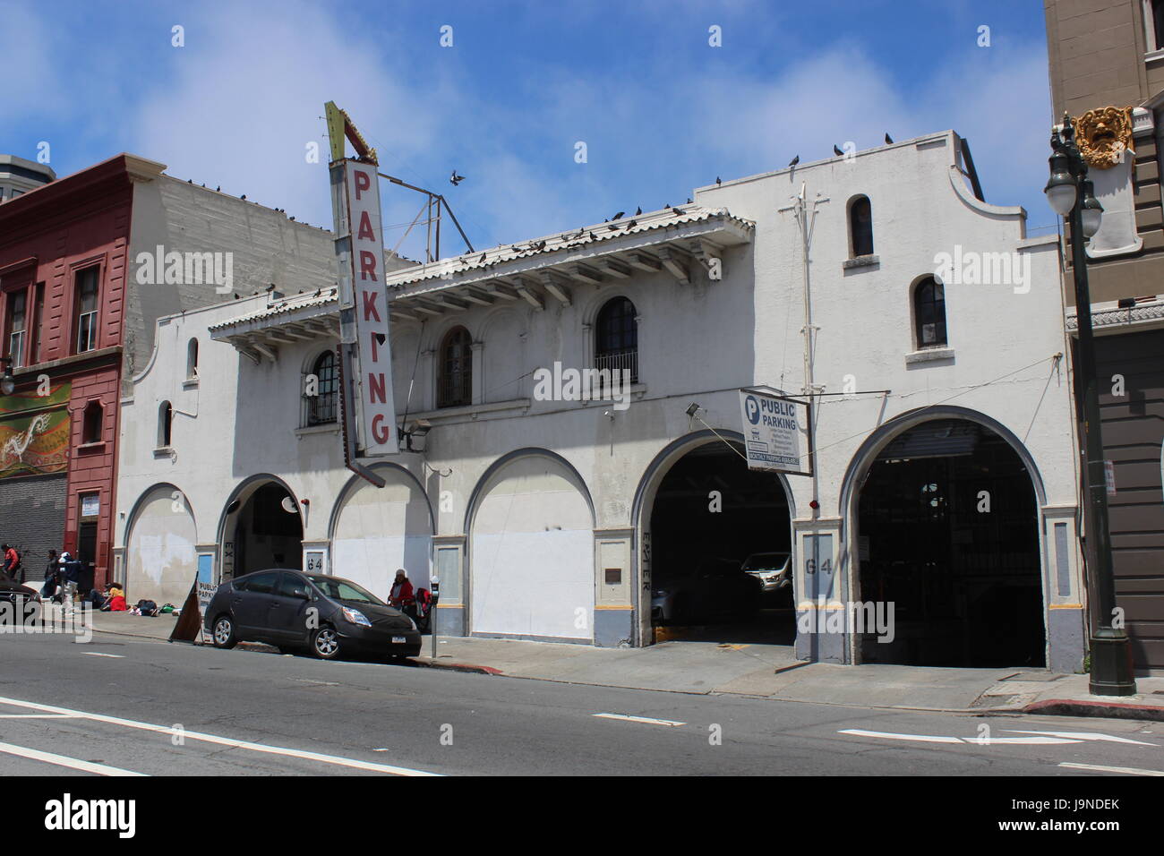 Golden Gate Avenue Garage Built 1910 Tenderloin San Francisco