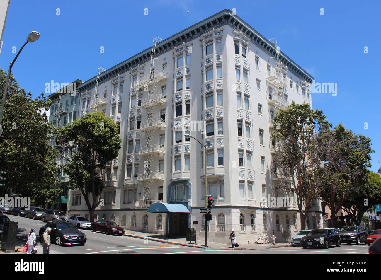 BenHur Apartments built 1926, Tenderloin, San Francisco, California