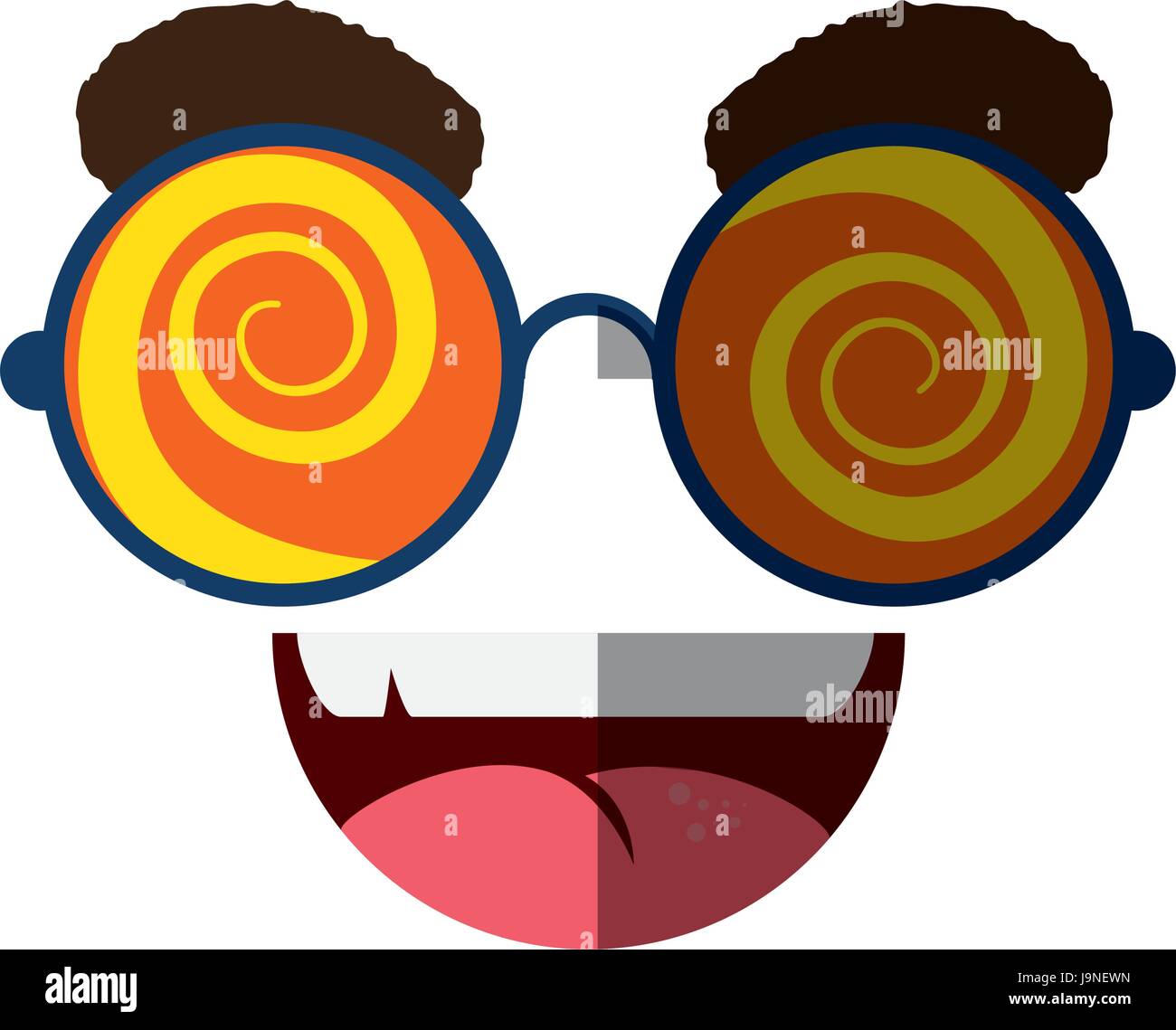 comic face icon Stock Vector Image & Art - Alamy