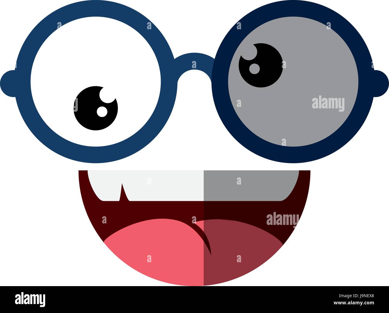 comic face icon Stock Vector Image & Art - Alamy
