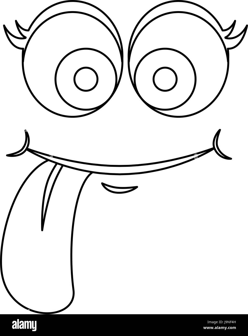 comic face icon Stock Vector Image & Art - Alamy