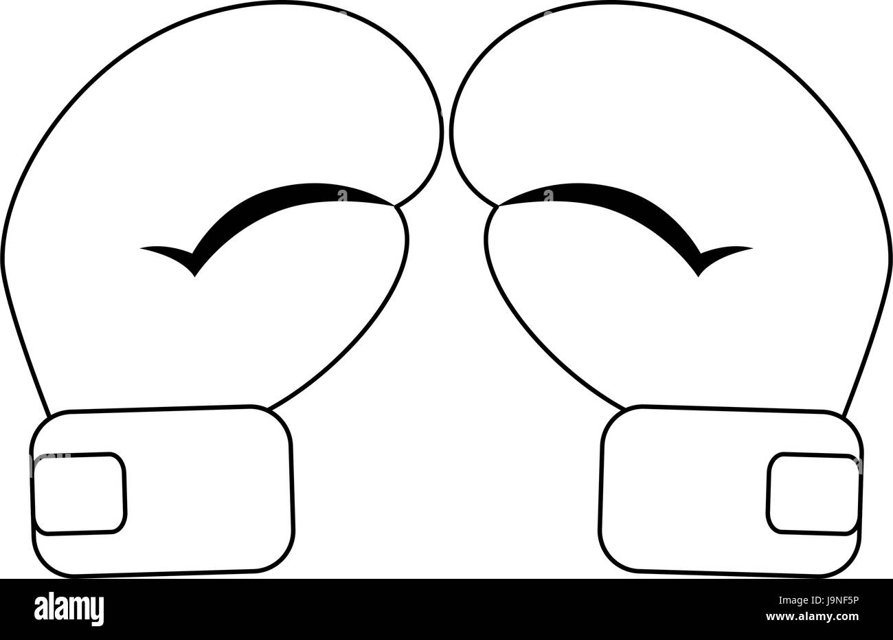 boxing gloves icon Stock Vector Image & Art - Alamy