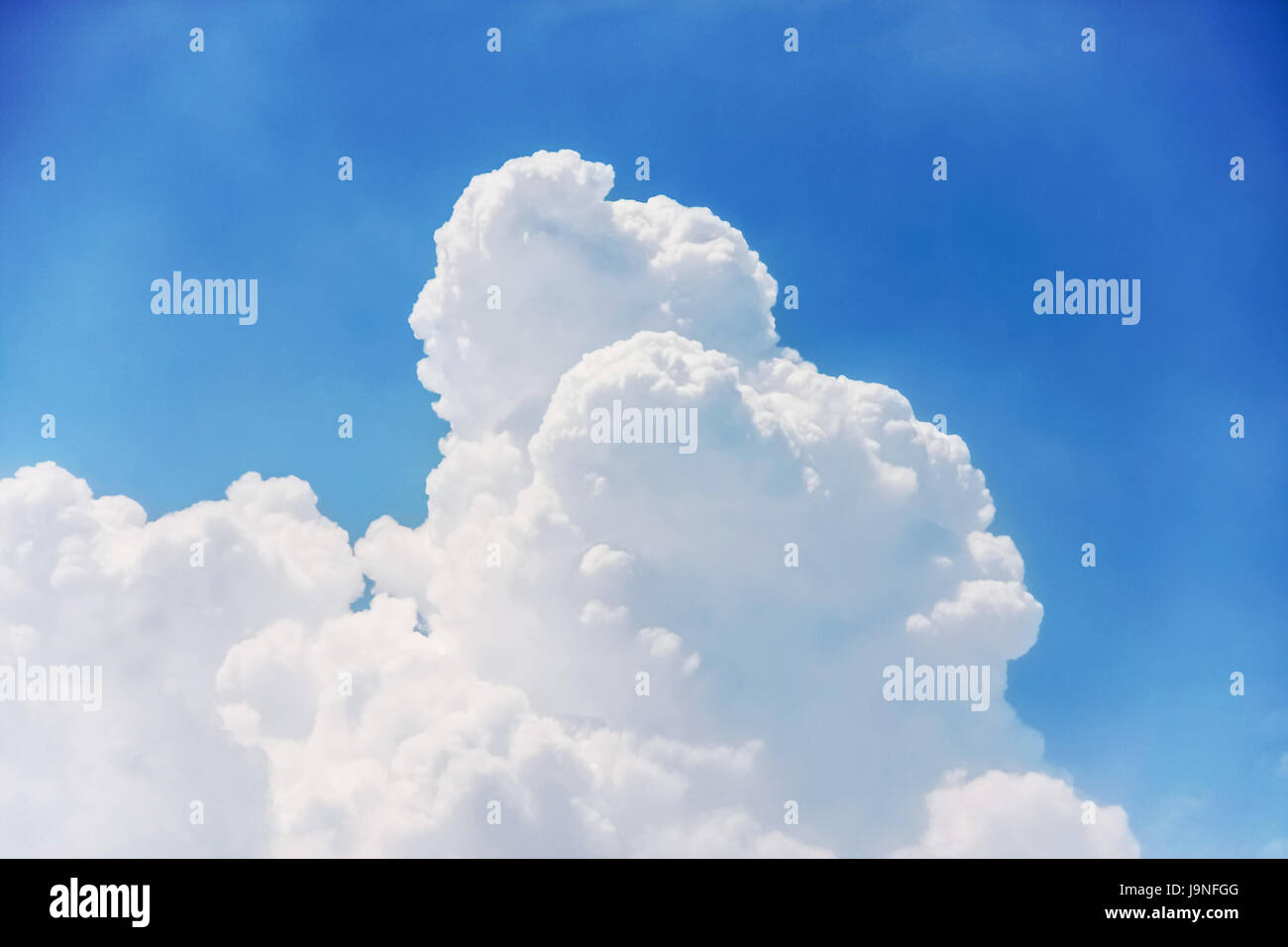 beautiful white clouds and blue sky on bright day Stock Photo - Alamy