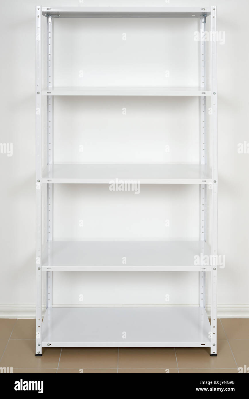 Room Empty Rack Empty storeroom shelves hi-res stock photography and images - Alamy