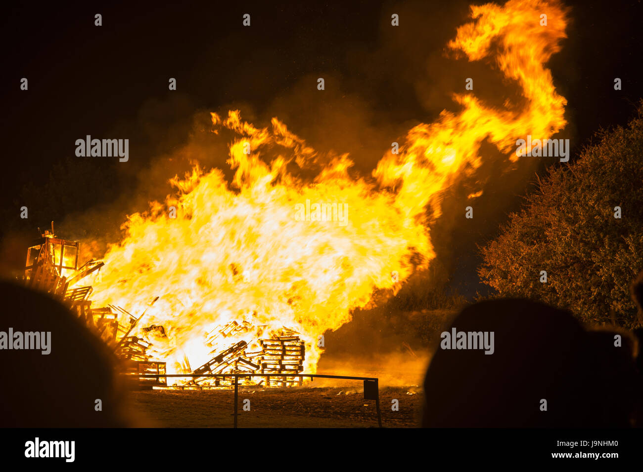 Guy Fawkes Night, Braintree, Essex, England, UK Stock Photo