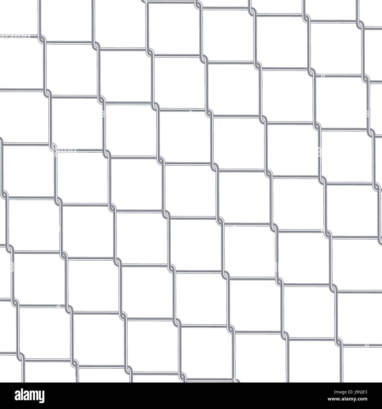 Chain Link Fence Background. Industrial Style Wallpaper. Realistic