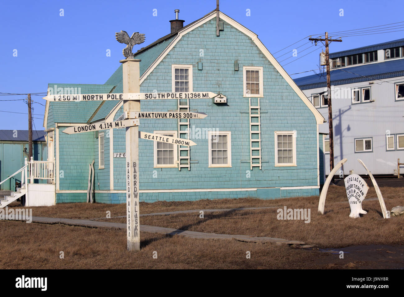 Barrow alaska sign hires stock photography and images Alamy