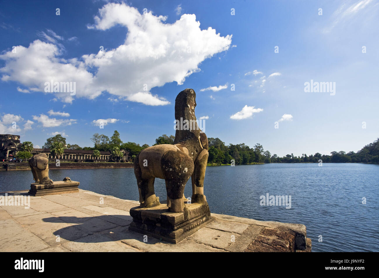 Cambodia,Siem Reap,Angkor Wat,Angkor Wat Tempel,monk, Stock Photo