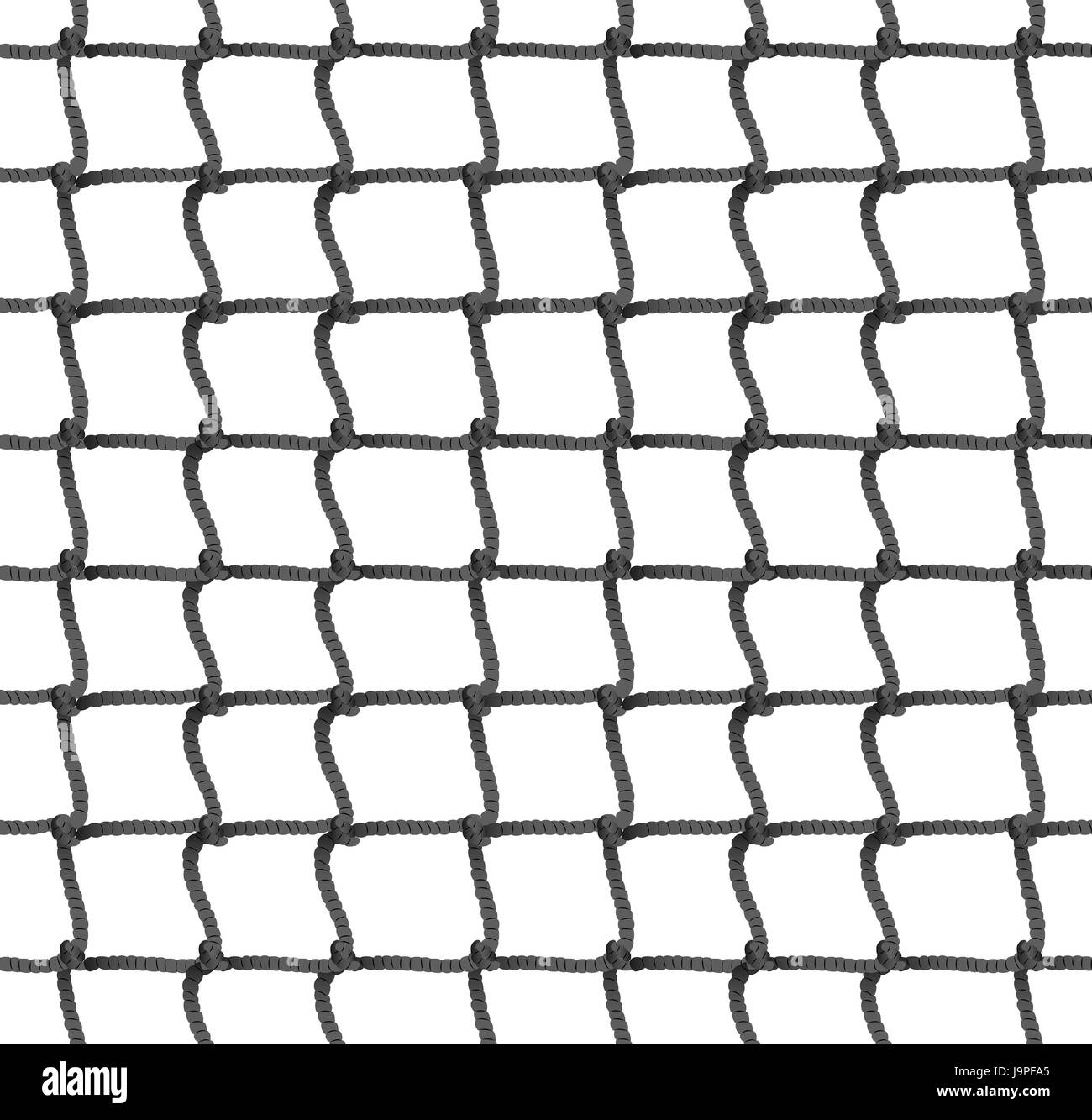 Tennis Net Seamless Pattern Background. Vector Illustration. Rope