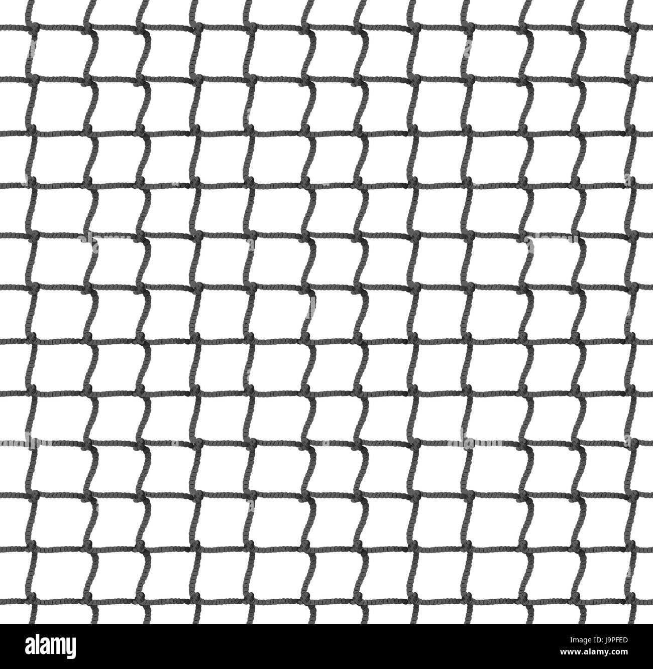 Tennis Net Seamless Pattern Background. Vector Illustration. Rope