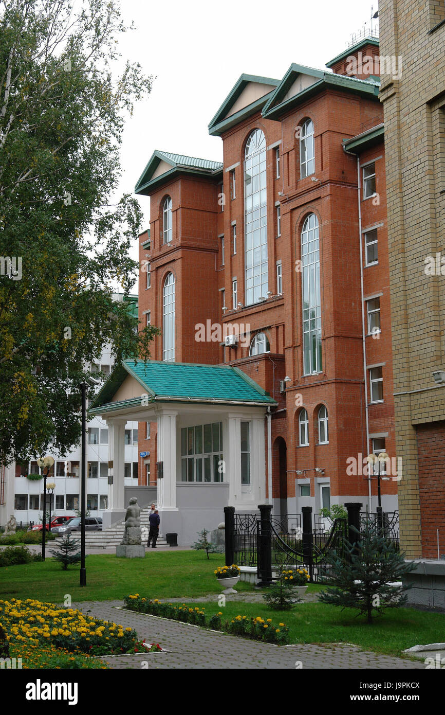 Russia,Chanty-Mansijsk,modern architecture, Stock Photo