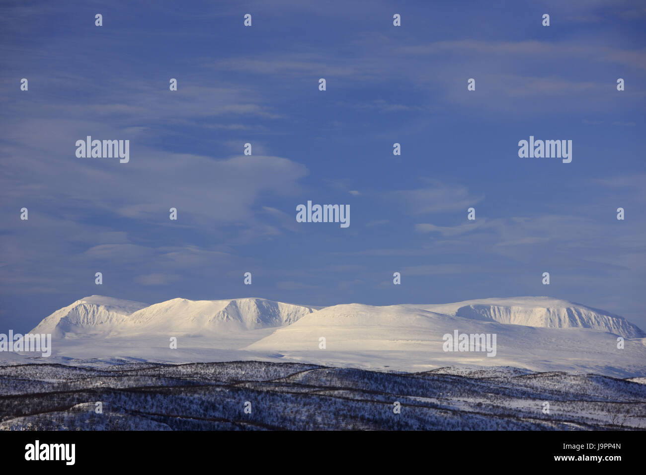 Norway,Finnmark,Finnmarksvidda,mountain landscape, Stock Photo
