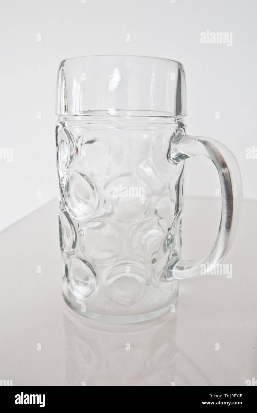 jug, beer, empty, handle, stein, beer mug, isolated, blank, european, Stock Photo