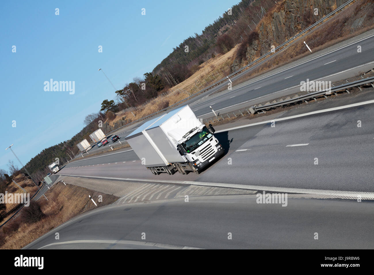 industry, transport, motorway, highway, freight, driving, truck, lorry