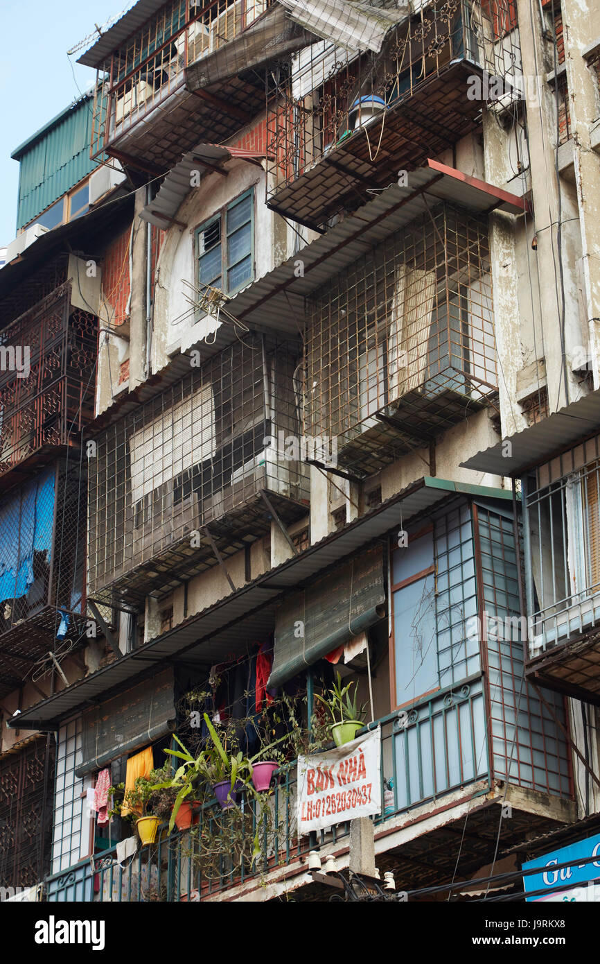 Hanoi old quarter and houses hires stock photography and images Alamy