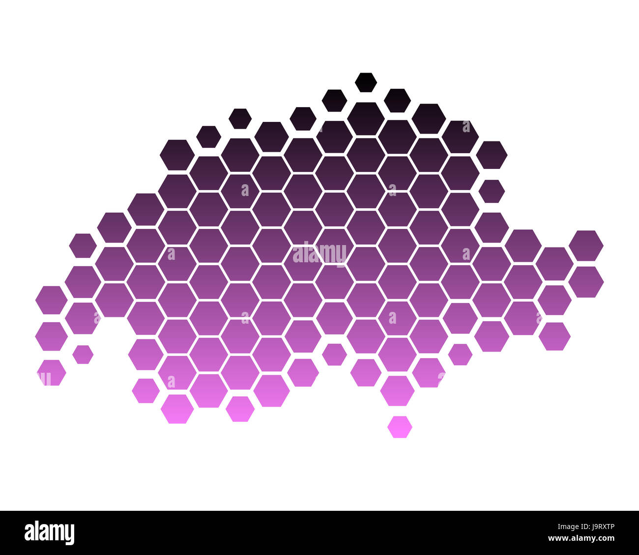 switzerland, illustration, angular, card, spotted, dot, raster, design ...
