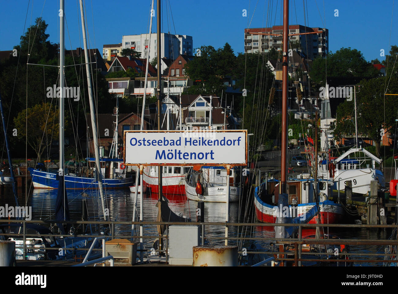 Germany,Schleswig - Holstein,Heikendorf,Möltenort,investor,harbour Stock  Photo - Alamy