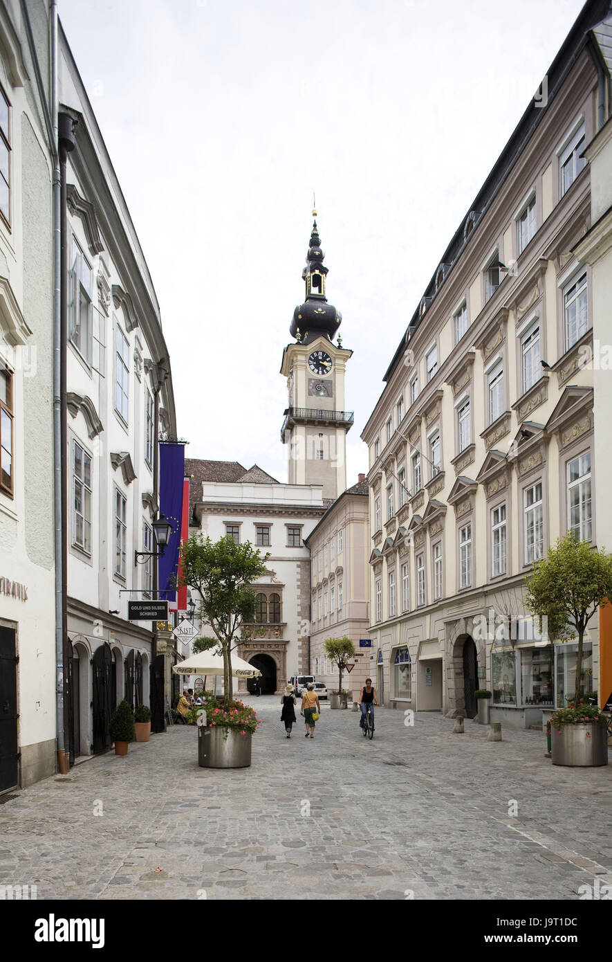 Austria,Upper Austria,Linz,Old Town,country house,state capital ...