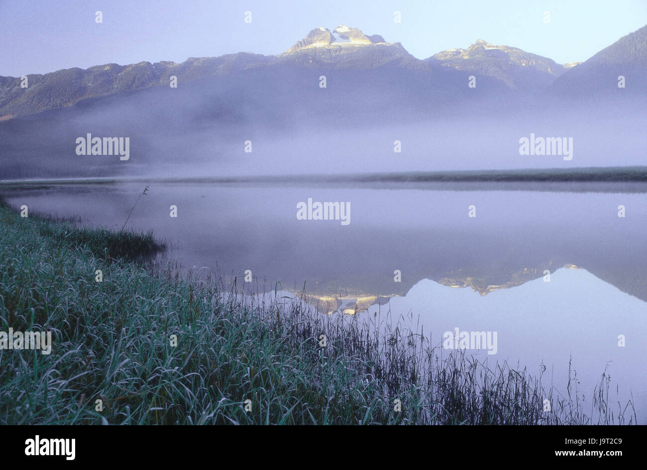 Mountains,lake,mirroring,water surface,North America,Canada,British