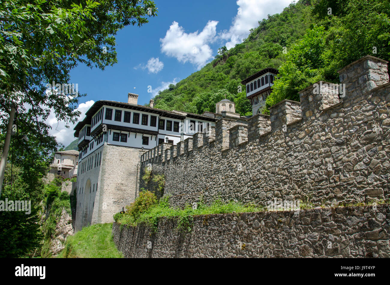 Bigorski Monastery  - Saint John - Macedonia Stock Photo