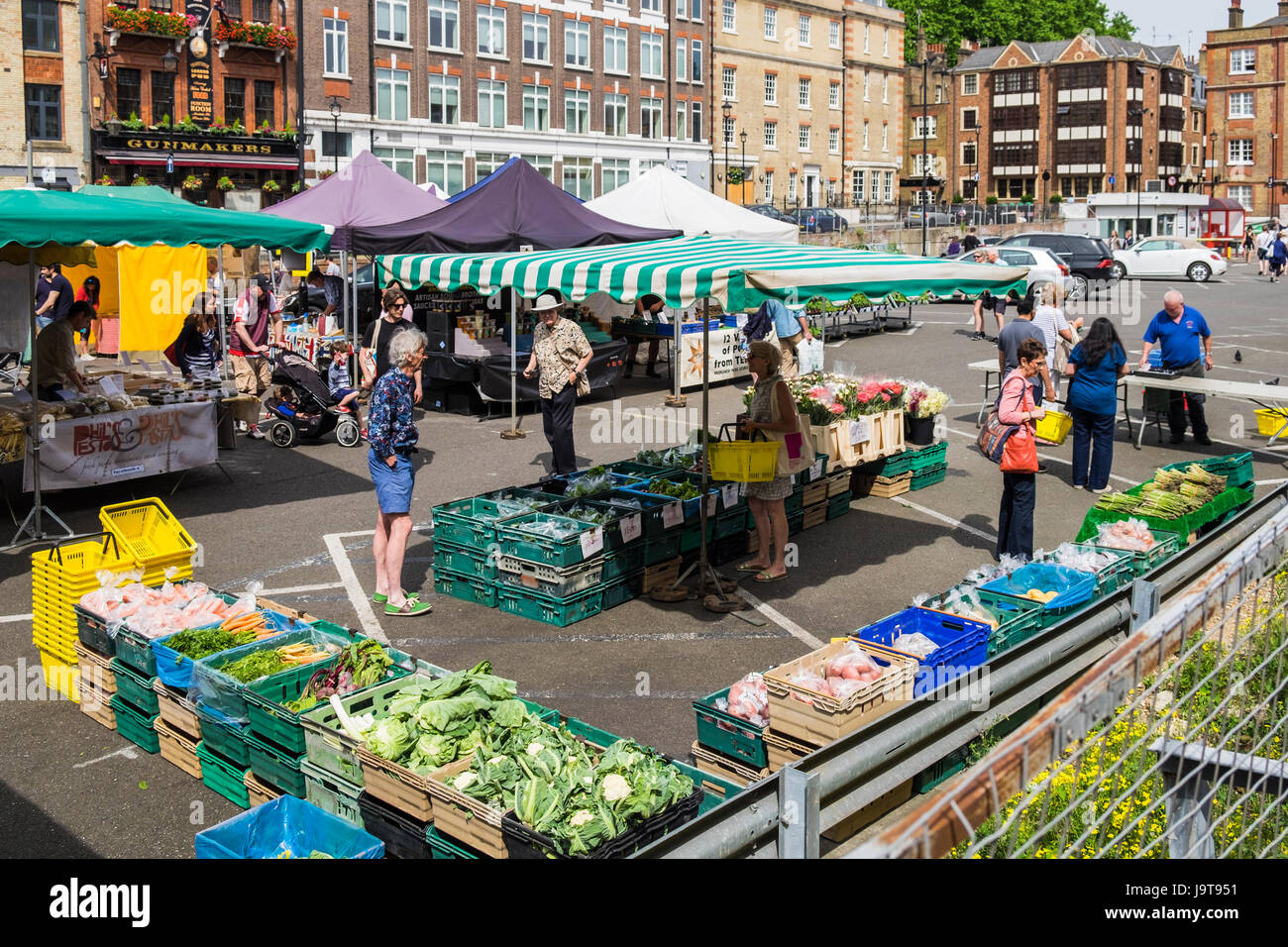 Marylebone Farmers Market, Marylebone, City of Westminster, London ...