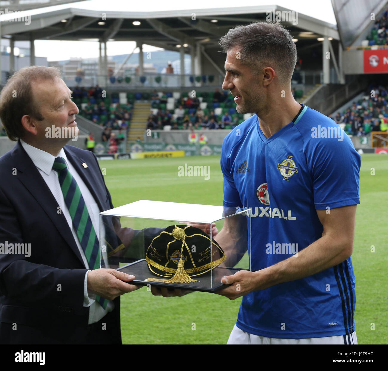 northern ireland football caps
