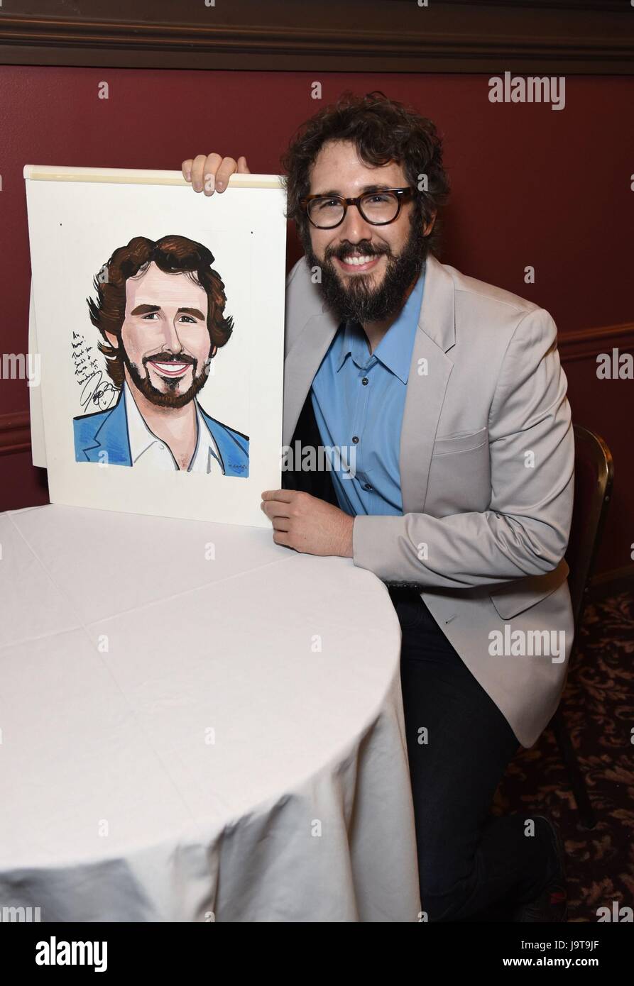 New York, NY, USA. 2nd June, 2017. Josh Groban at a public appearance