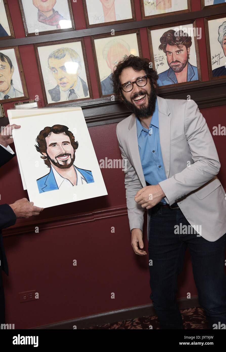New York, NY, USA. 2nd June, 2017. Josh Groban at a public appearance