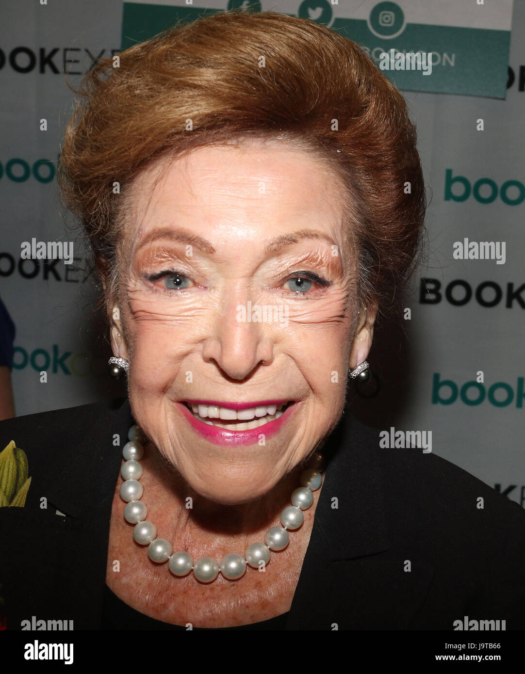 New York, New York, USA. 1st June, 2017. Author MARY HIGGINS CLARK attends  the Book Expo