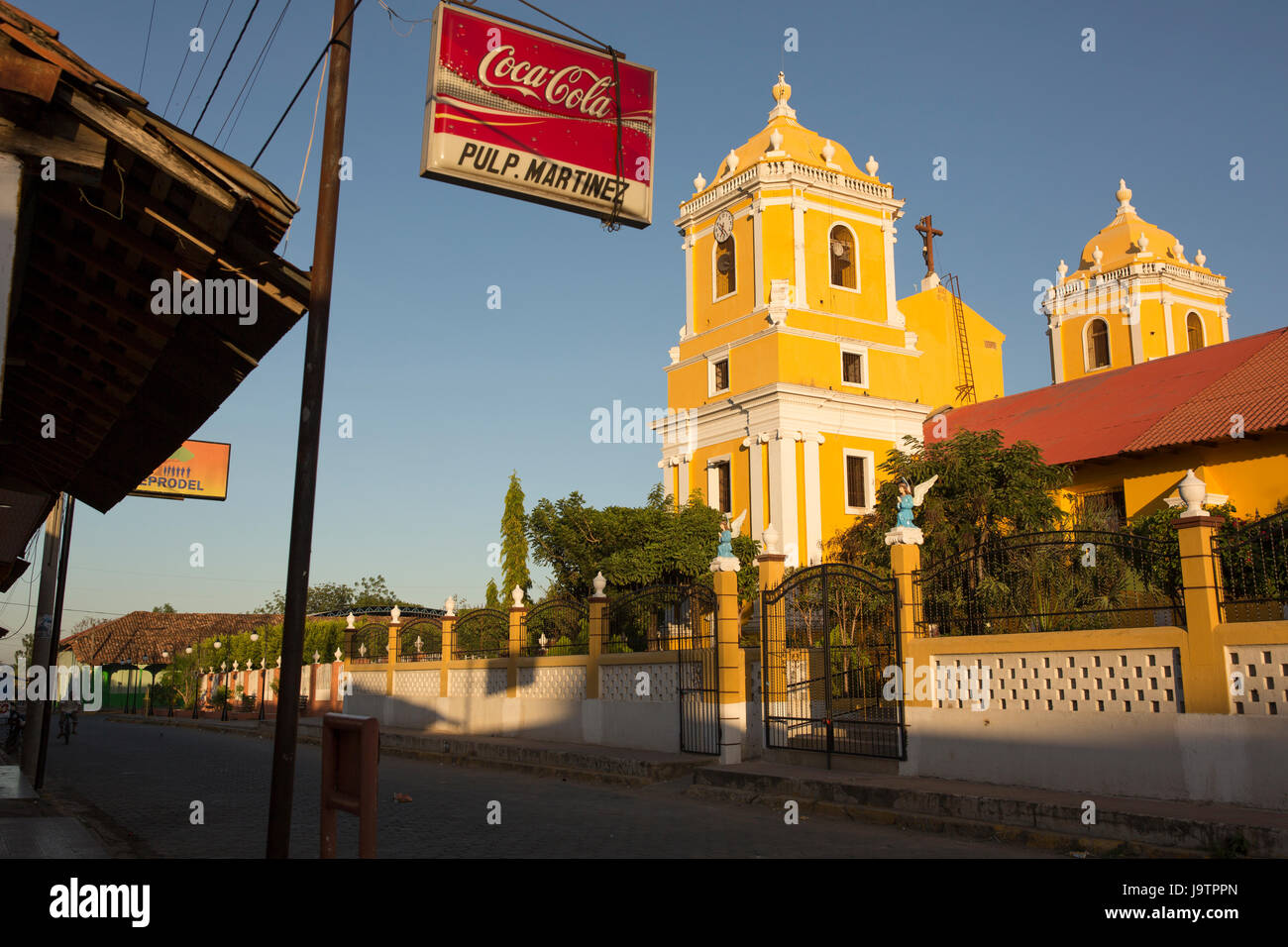 The Iglesia Esquipulas is located in the town of El Sauce, Nicaragua