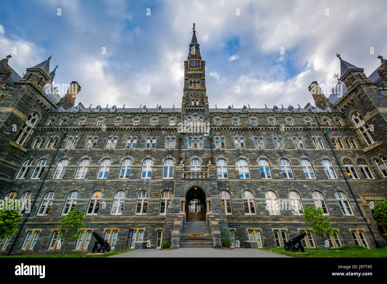 Healy Hall, at Georgetown University, in Washington, DC Stock Photo Alamy