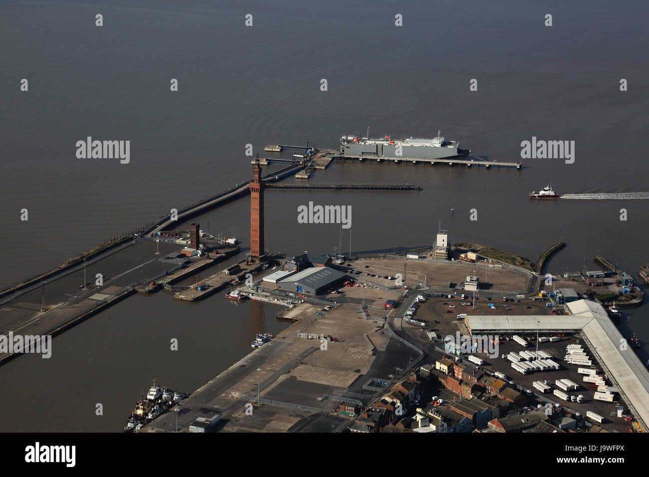 Grimsby Docks,uk Stock Photo Alamy