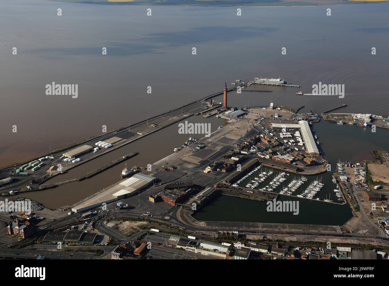Grimsby Docks,uk Stock Photo Alamy