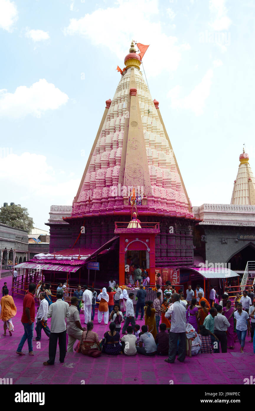 Jyotiba Temple, Wadi Ratnagiri, Kolhapur, Maharashtra Stock Photo ...