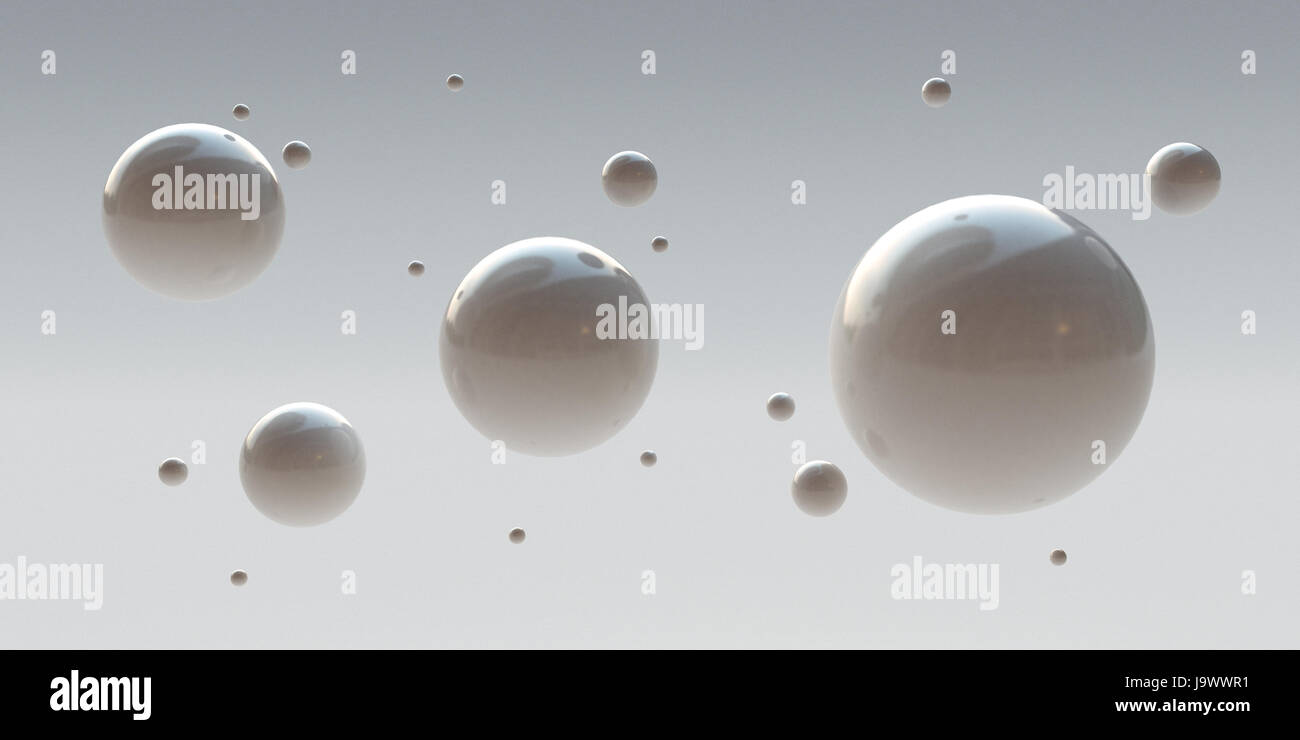 Spheres, bubbles, shapes Stock Photo Alamy