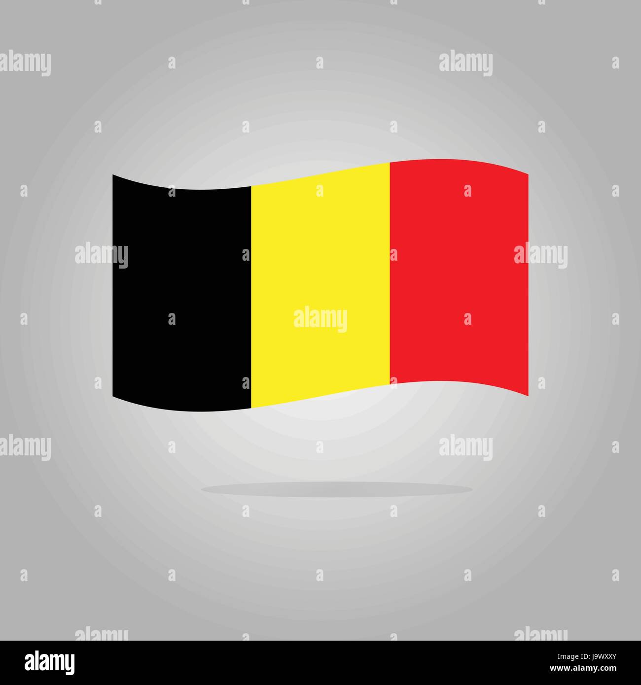 Belgium flag design illustration Stock Vector Image & Art Alamy