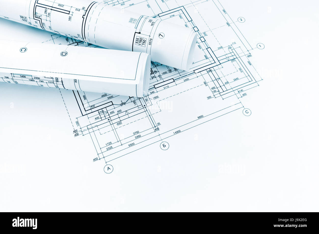 Graphics For Plans architect or engineer graphical blueprints and plans for house ...