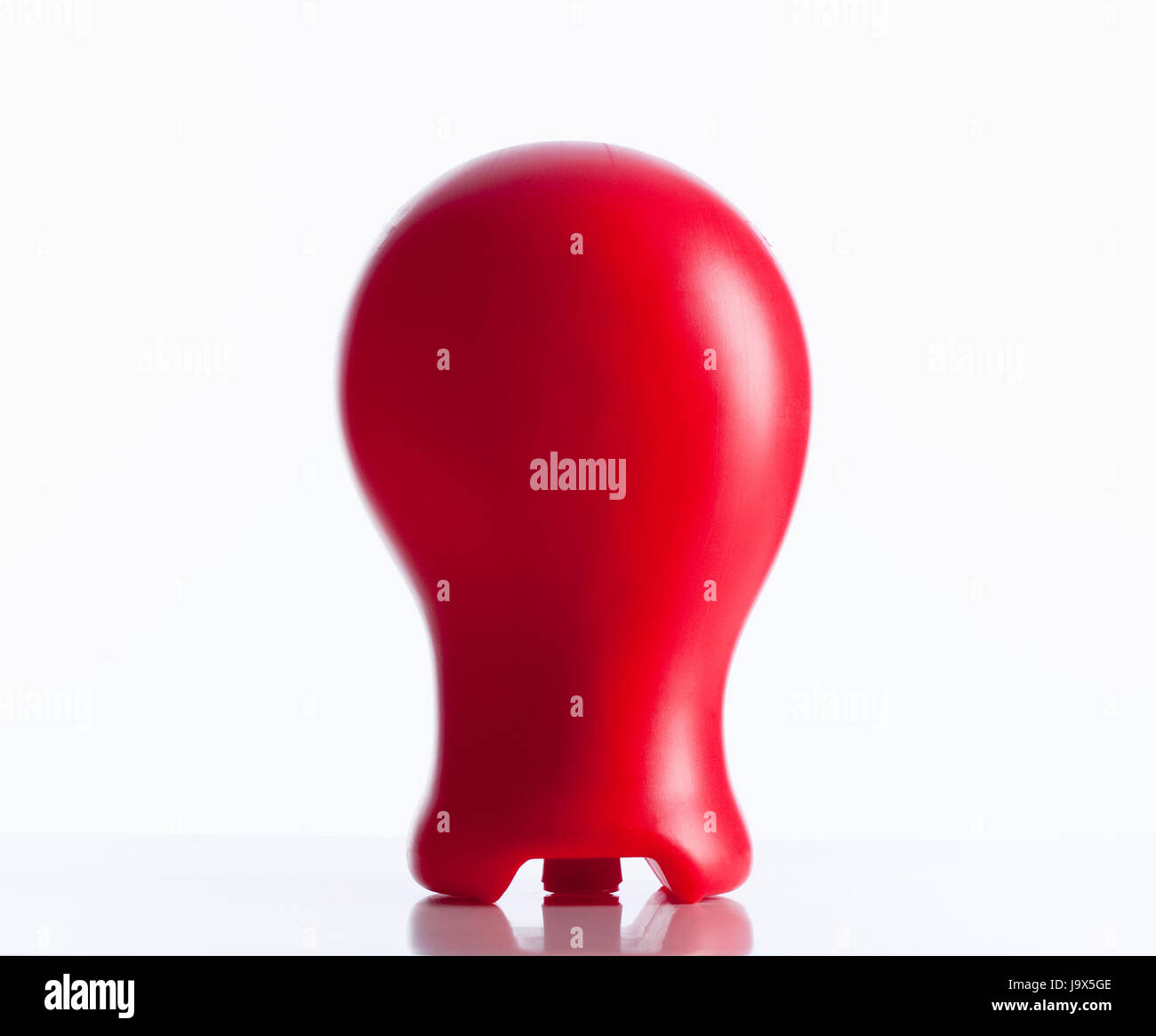 Plastic Mannequin Head for Wigmaking on White Stock Photo - Alamy